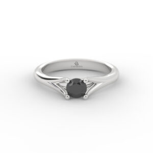 Anillo de compromiso Diamante Negro - Amy