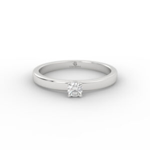 Anillo de compromiso Solitario Clásico - Brillar