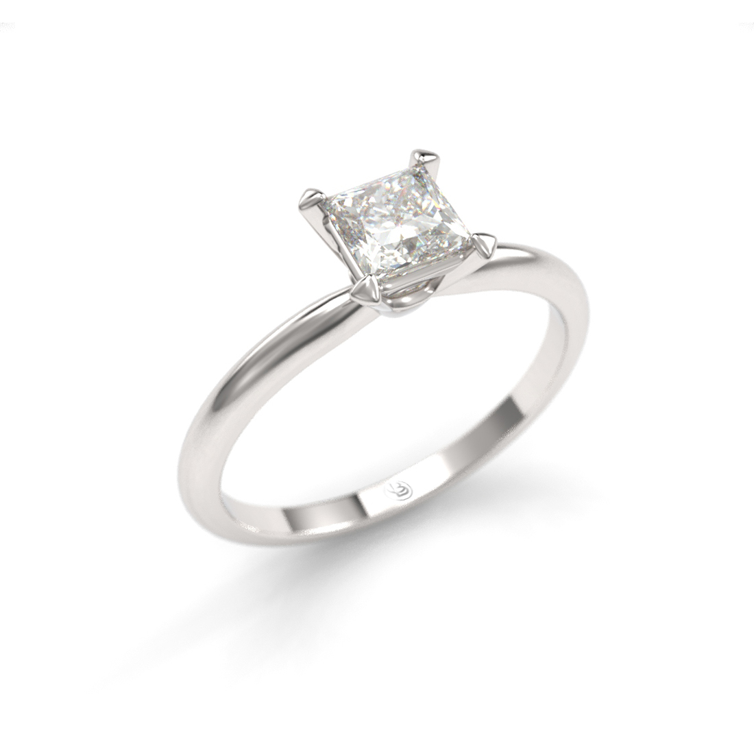 Anillo de compromiso Solitario - Principe Carlos - Imagen 2