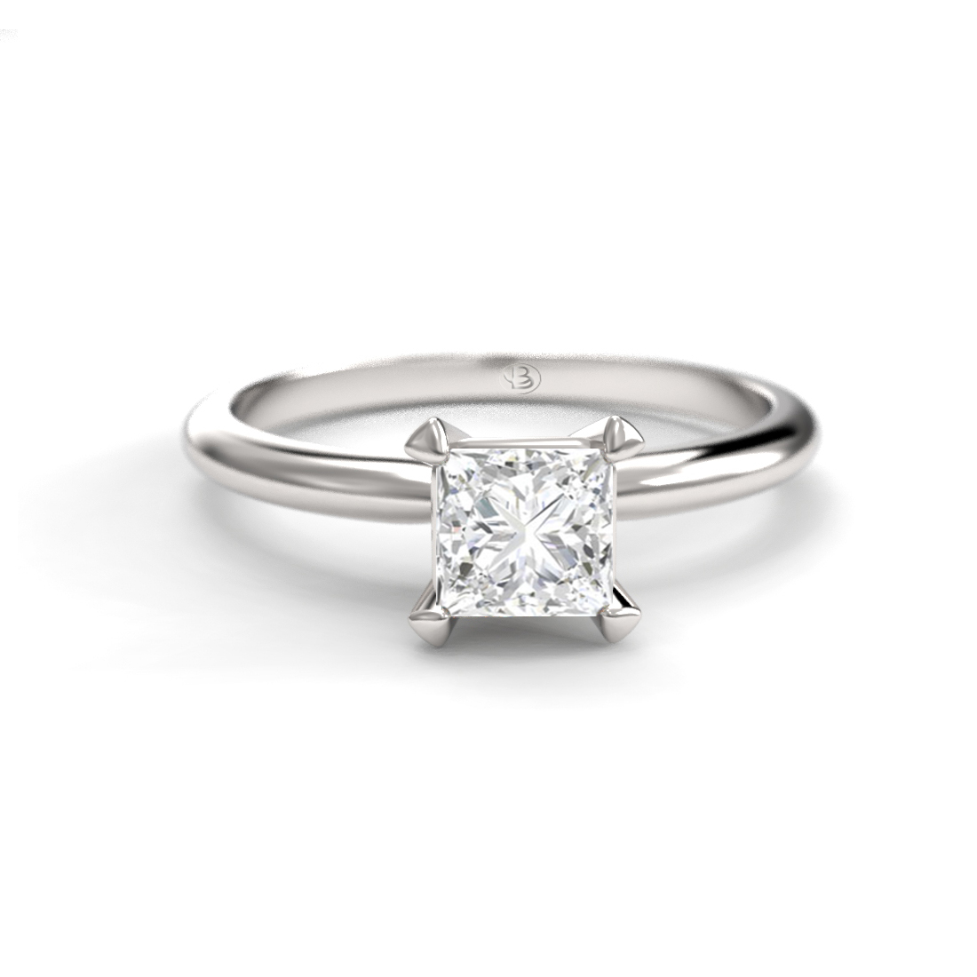 Anillo de compromiso Solitario - Principe Carlos