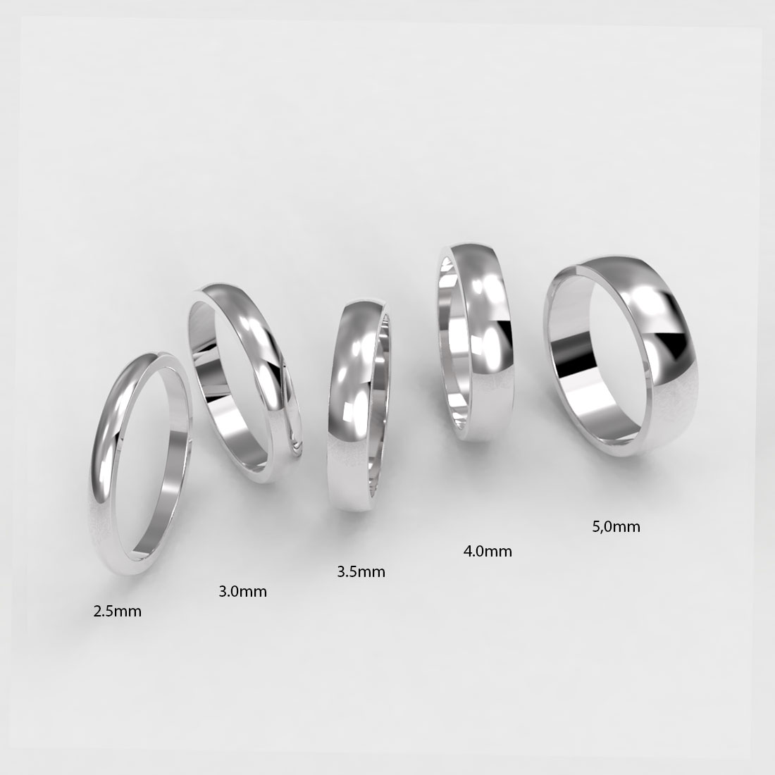Argollas de Matrimonio estilo Inglés - Mézclalas a tu gusto - Imagen 3
