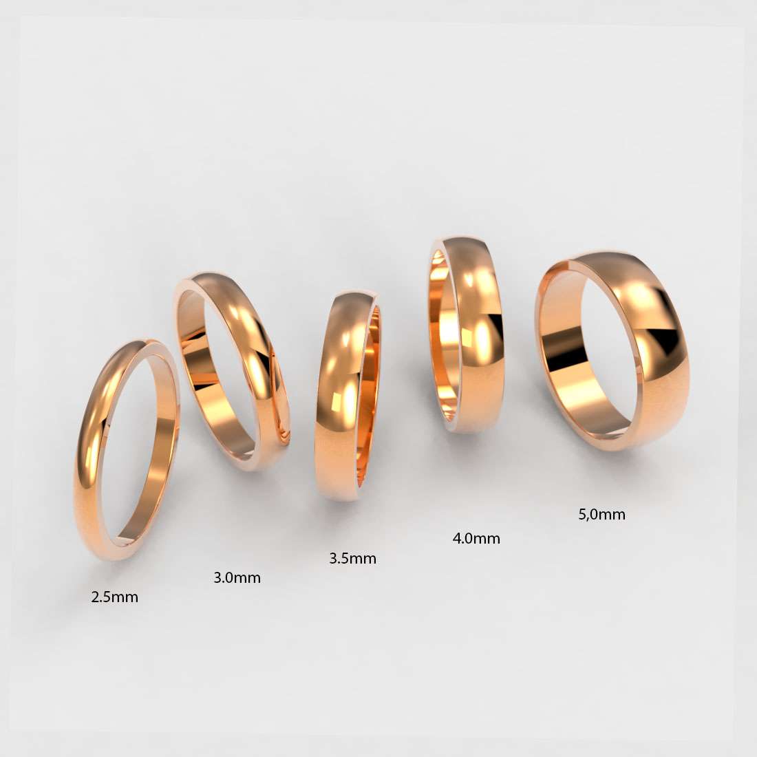 Argollas de Matrimonio estilo Inglés - Mézclalas a tu gusto - Imagen 2
