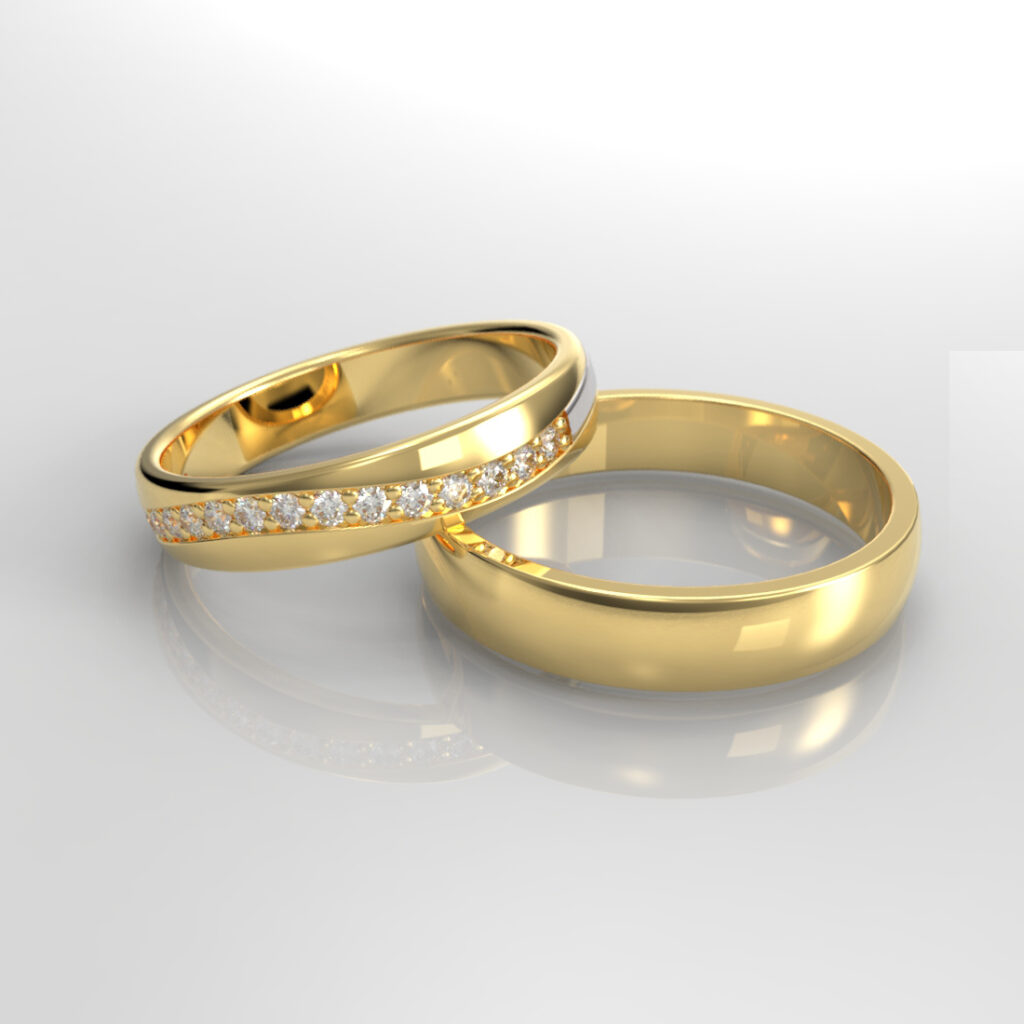 Argollas de Matrimonio Oro 18k - Beli