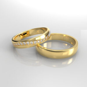 Argollas de Matrimonio Oro 18k - Beli