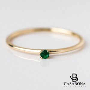 Esmeralda - Anillo de Oro