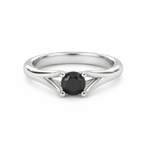 Anillo de compromiso Diamante Negro - Amy