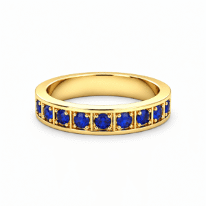 Anillo de Compromiso Gemas de Color Zafiros Naturales - Donna