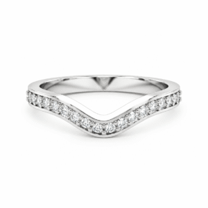 Anillo de compromiso Medio Cintillo Diamantes Naturales - Equinoccio
