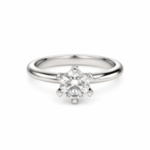 Anillo de compromiso Solitario Brillante Oro 18k - Louis