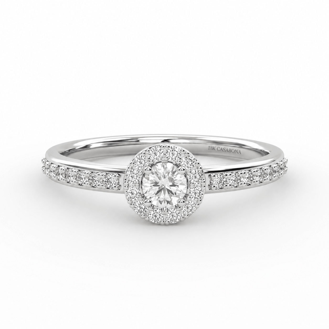 Anillo de compromiso Mia de 0.10ct