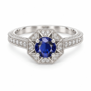 Anillo de compromiso Gemas de Color - Octa