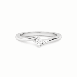 Anillo de compromiso Solitario Oro 18k - Only