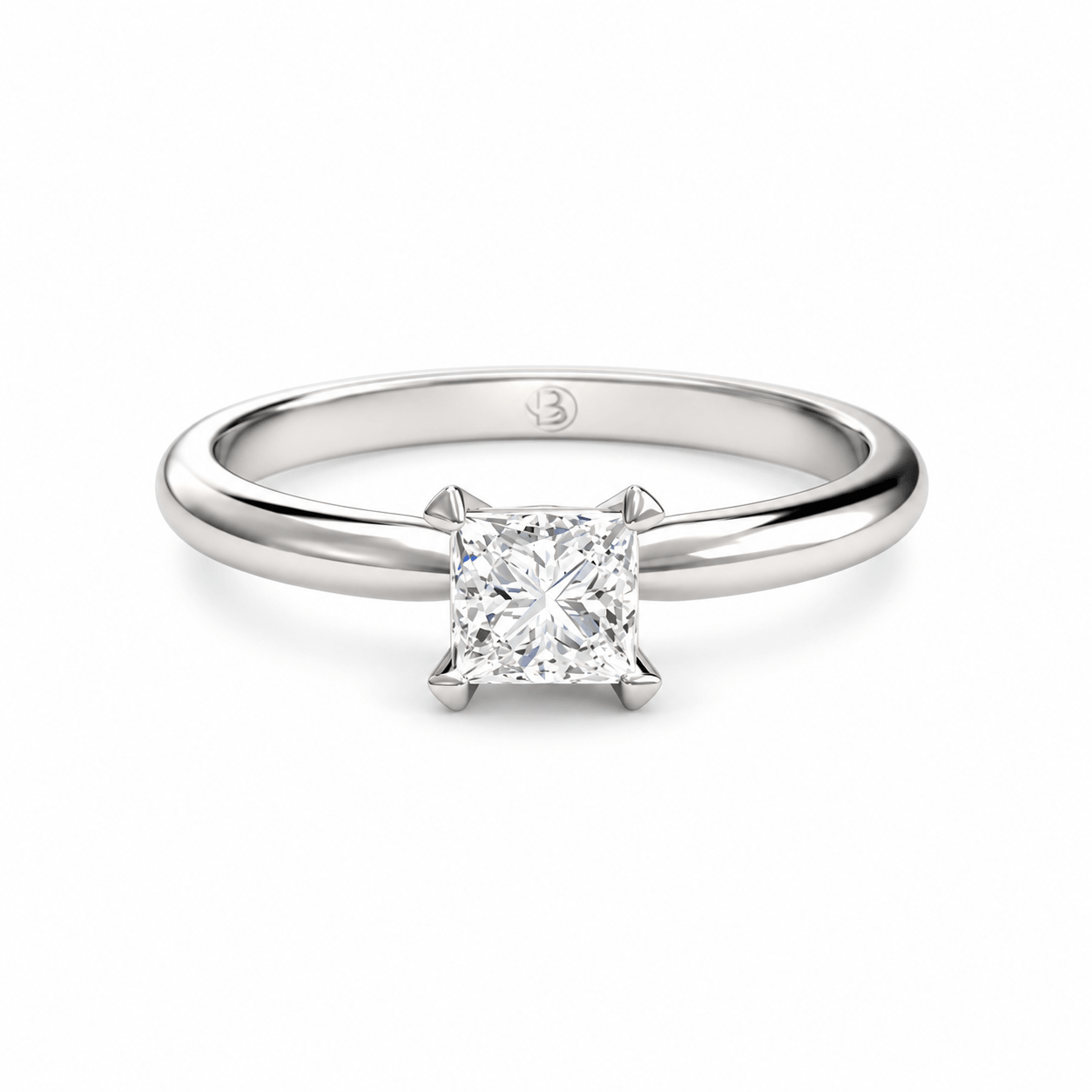 Anillo de compromiso Solitario - Principe Carlos