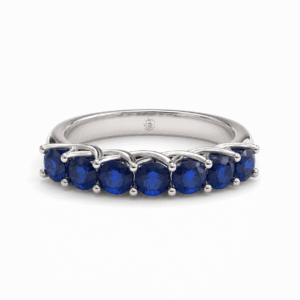 Anillo de compromiso cintillo Thai Saphire