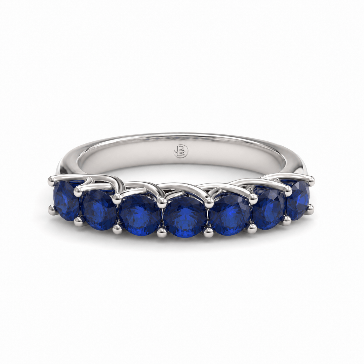 Anillo de compromiso cintillo Thai Saphire