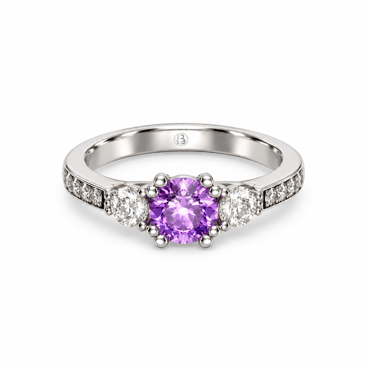 Anillo de compromiso Gemas de Color - Top Summer Amatista
