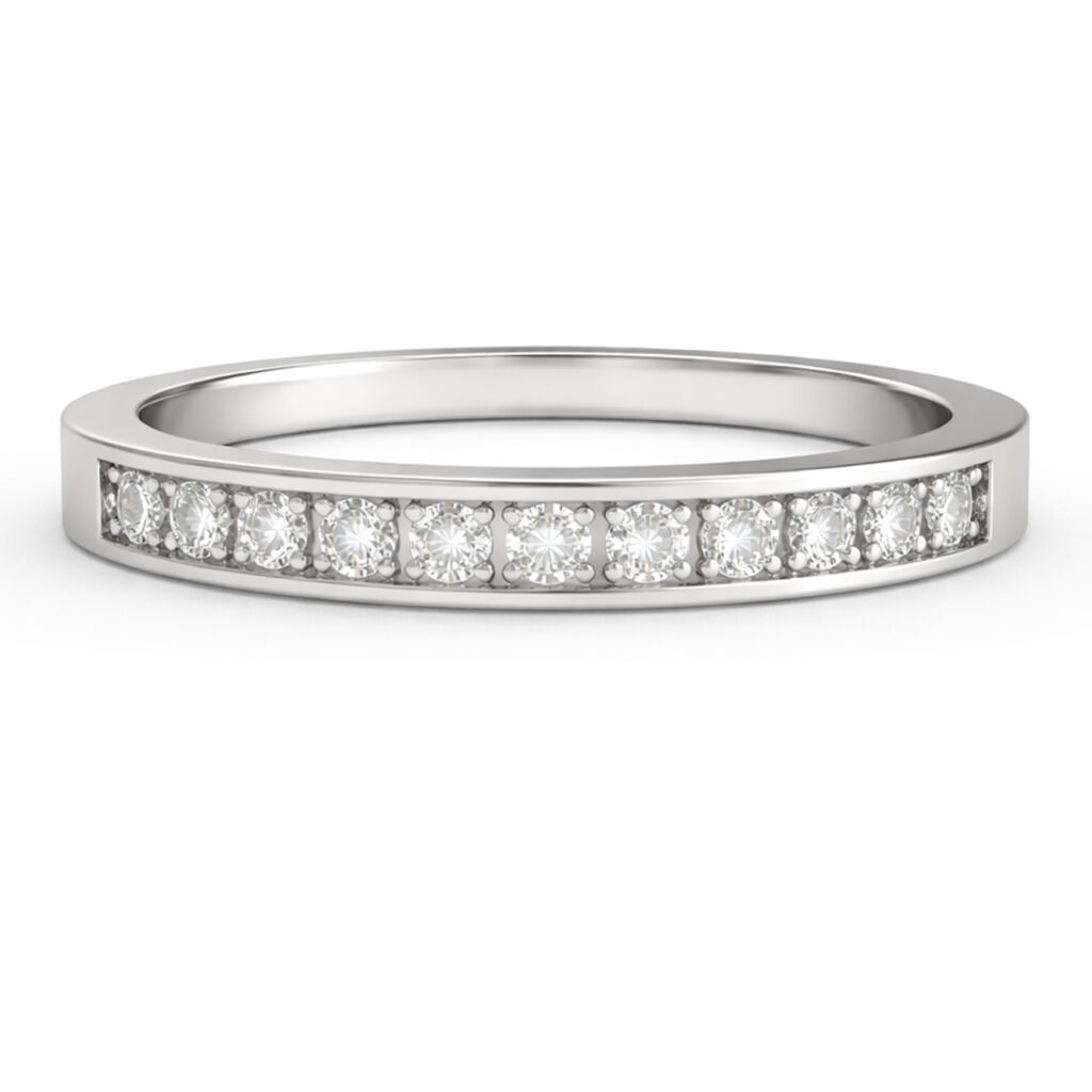 Anillo de compromiso Moon, Oro 750 y Diamantes