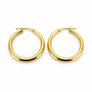Aro Argolla Delgada Oro Amarillo 18K