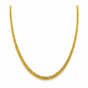 Cadena Espiga Oro Amarillo 18K