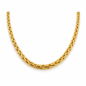 Cadena Espiga Oro Amarillo 18K