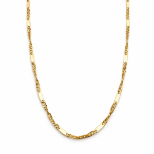Collar Reflejos Oro Amarillo 18K