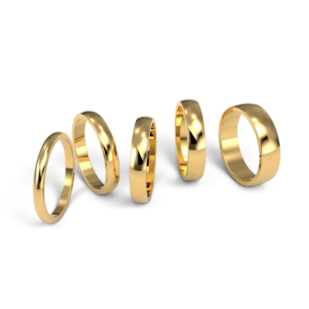 Argollas de matrimonio estilo inglesas
